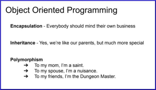 4 Principles of Object-Oriented Programming