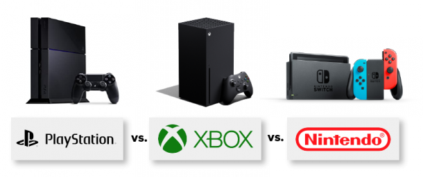 Playstation vs. Xbox vs. Nintendo Switch