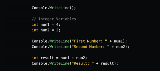 Integer Expressions